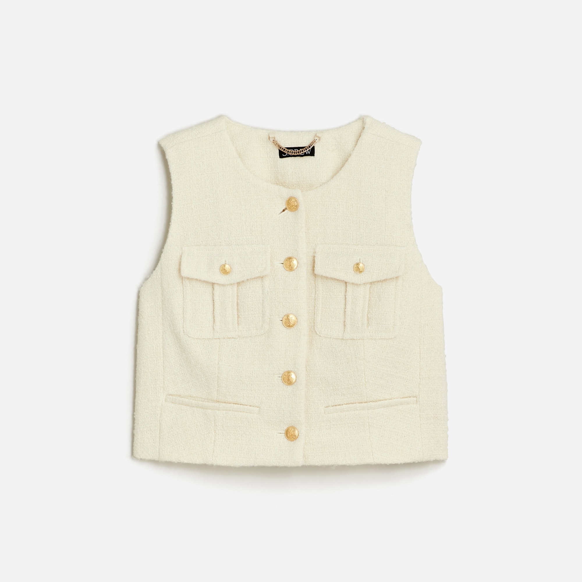 Tweed vest
