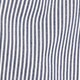 Striped puff-sleeve button-up ANTIQUE NAVY WHITE