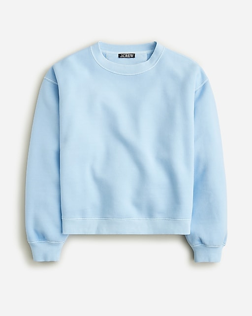  Heritage fleece cropped sweatshirt