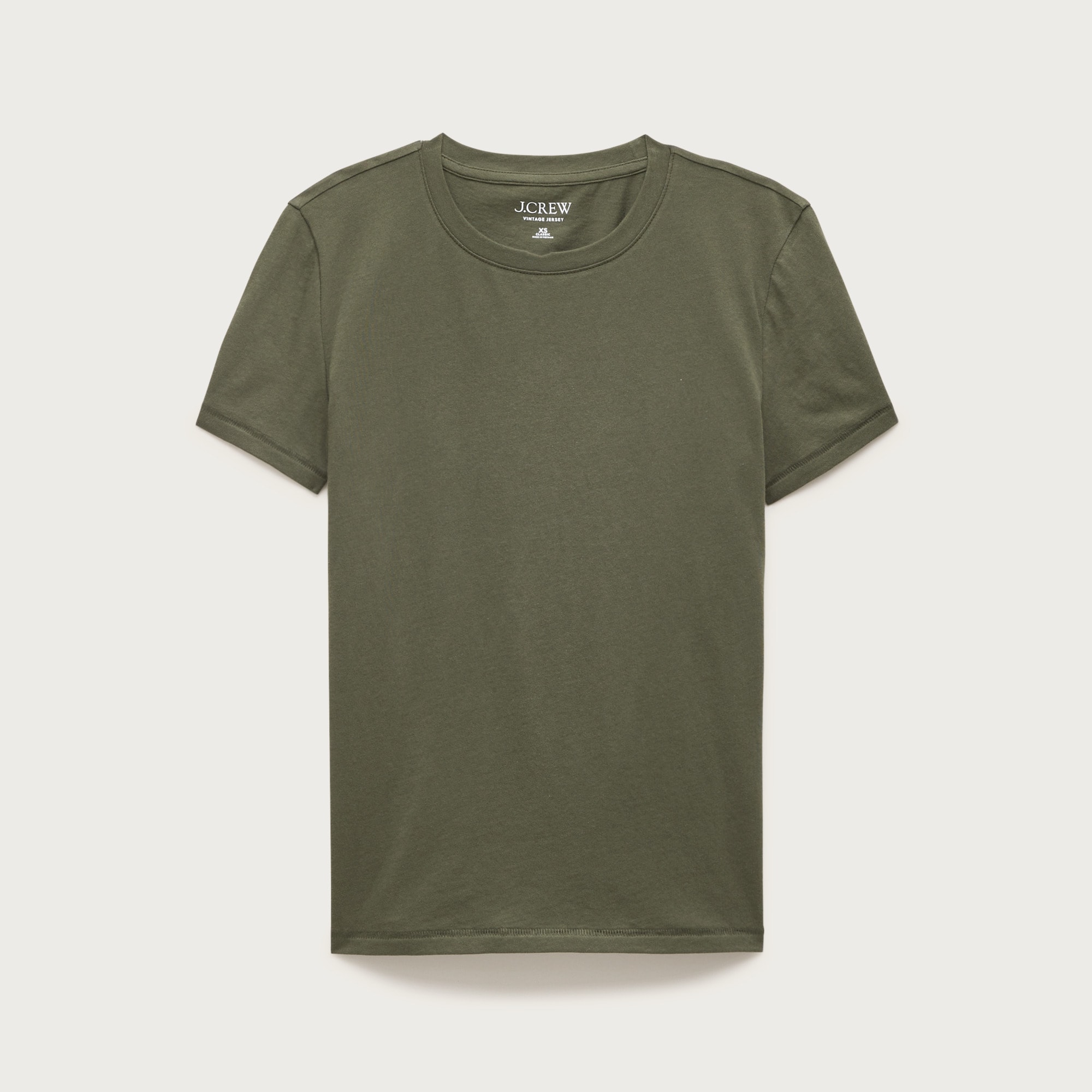 Vintage jersey classic-fit crewneck T-shirt