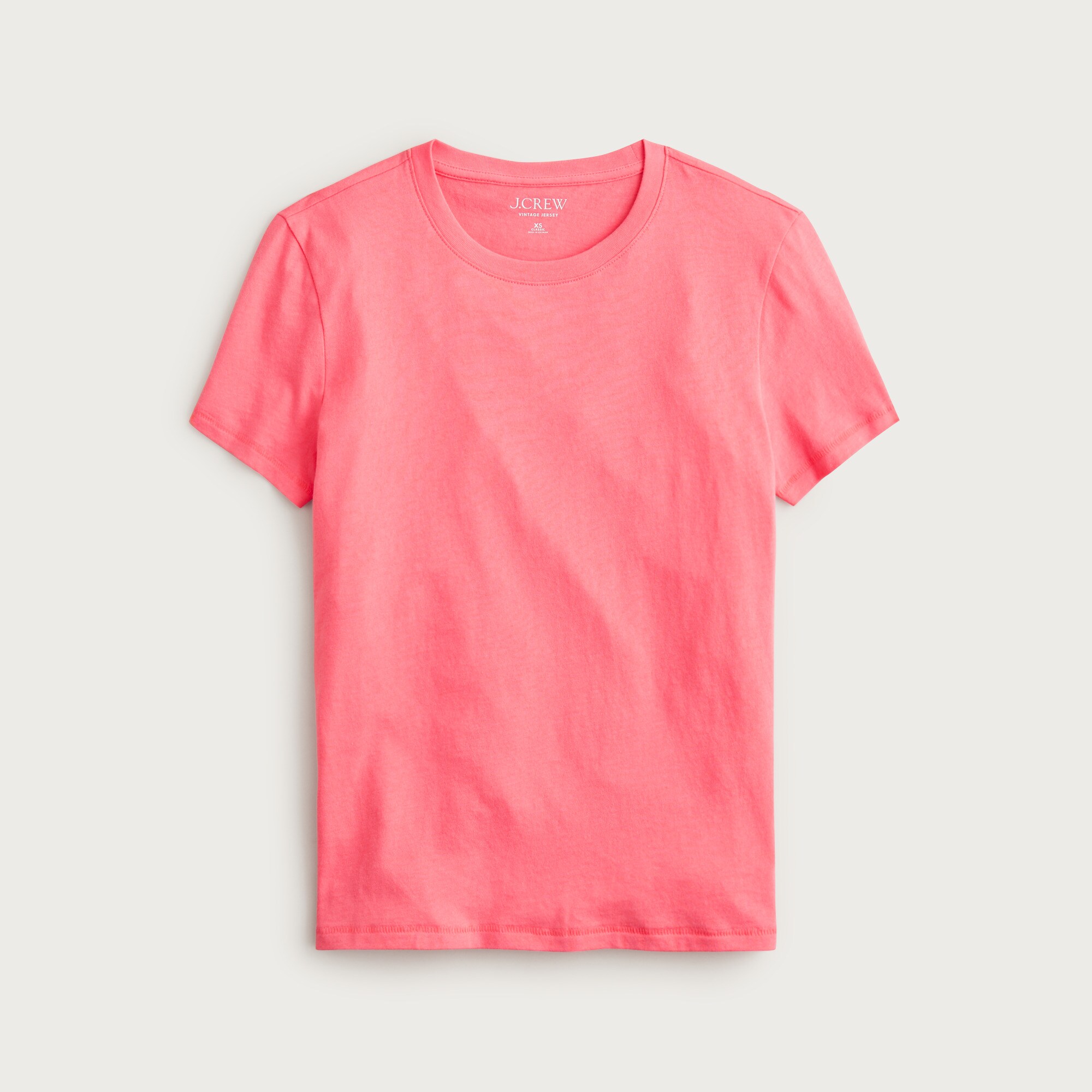  Vintage jersey classic-fit crewneck T-shirt
