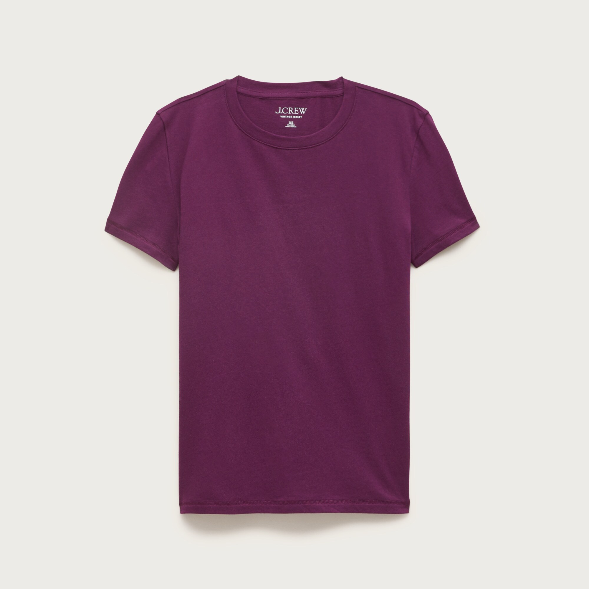Vintage jersey classic-fit crewneck T-shirt