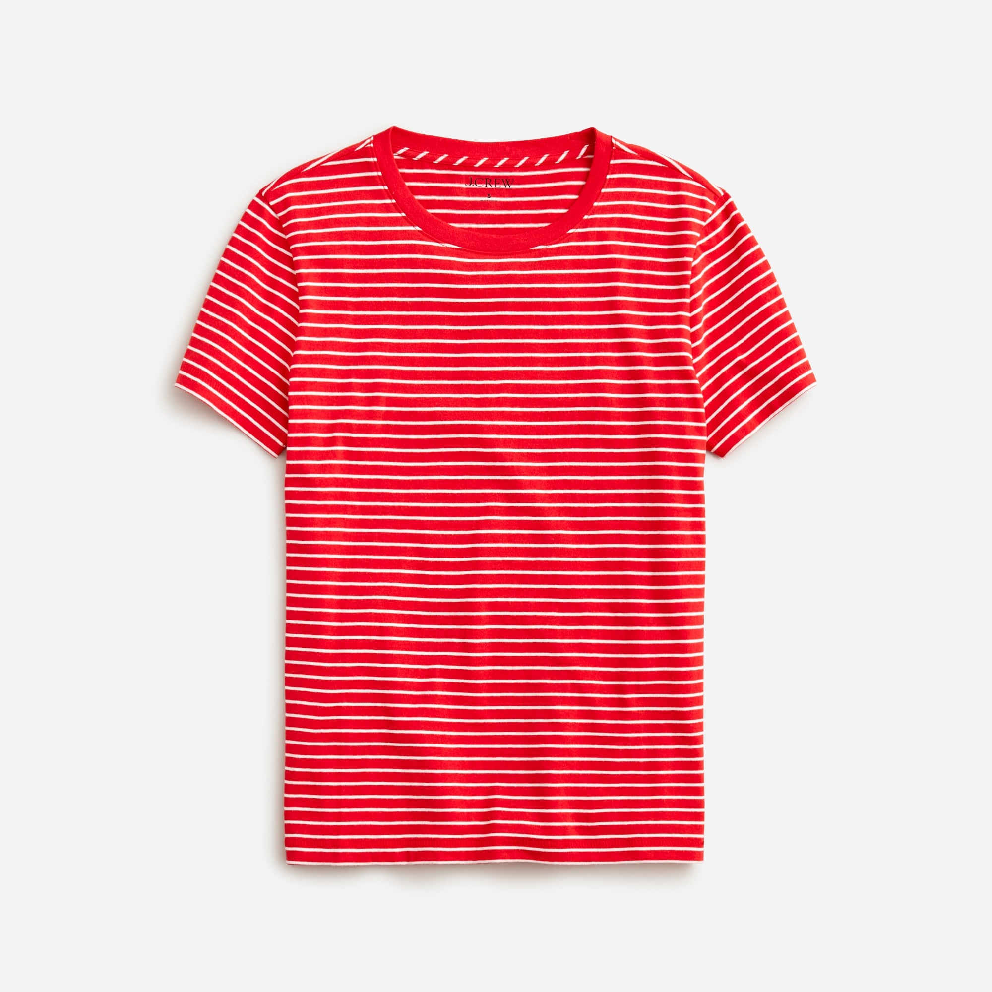 Vintage jersey classic-fit crewneck T-shirt in stripe