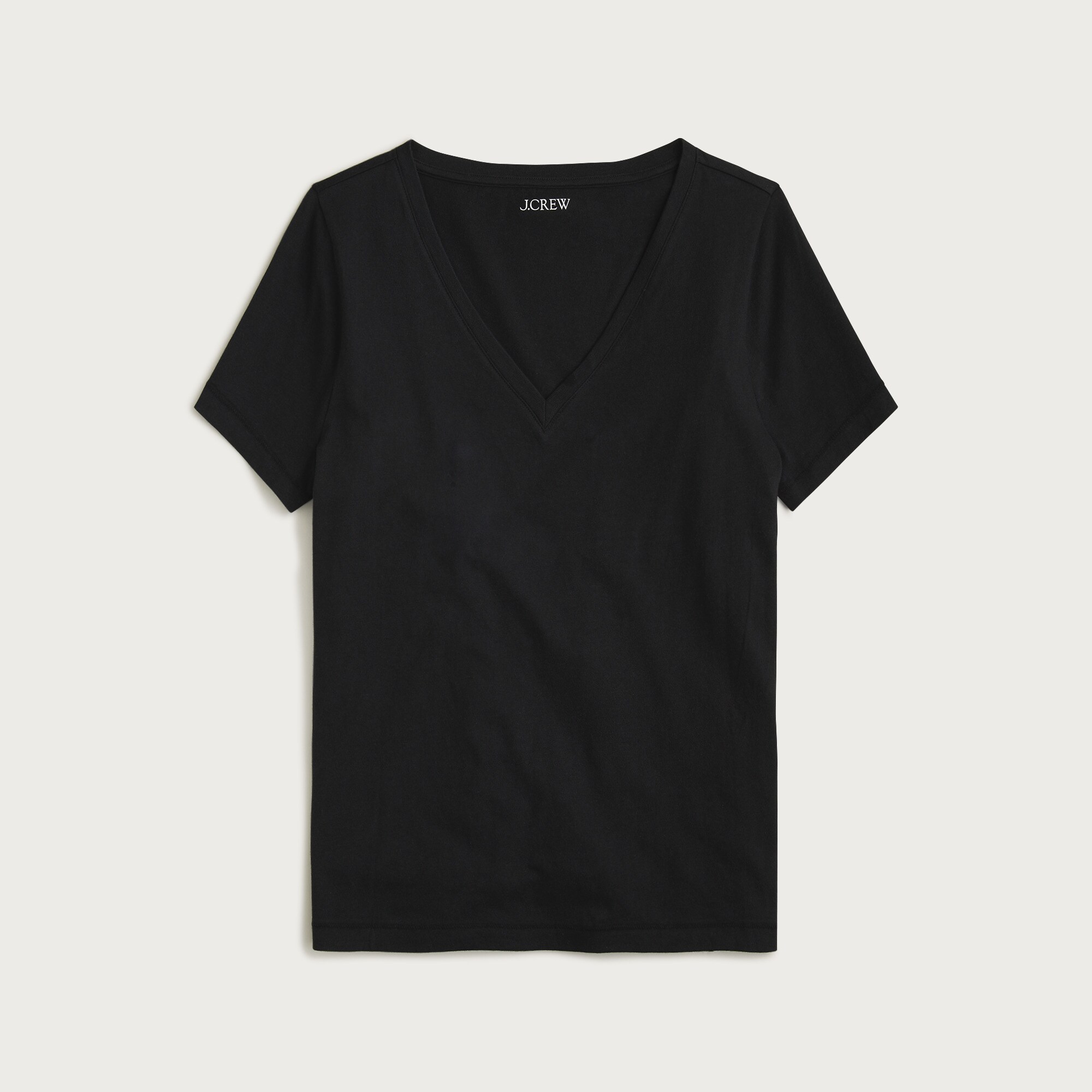 Vintage jersey classic-fit V-neck T-shirt