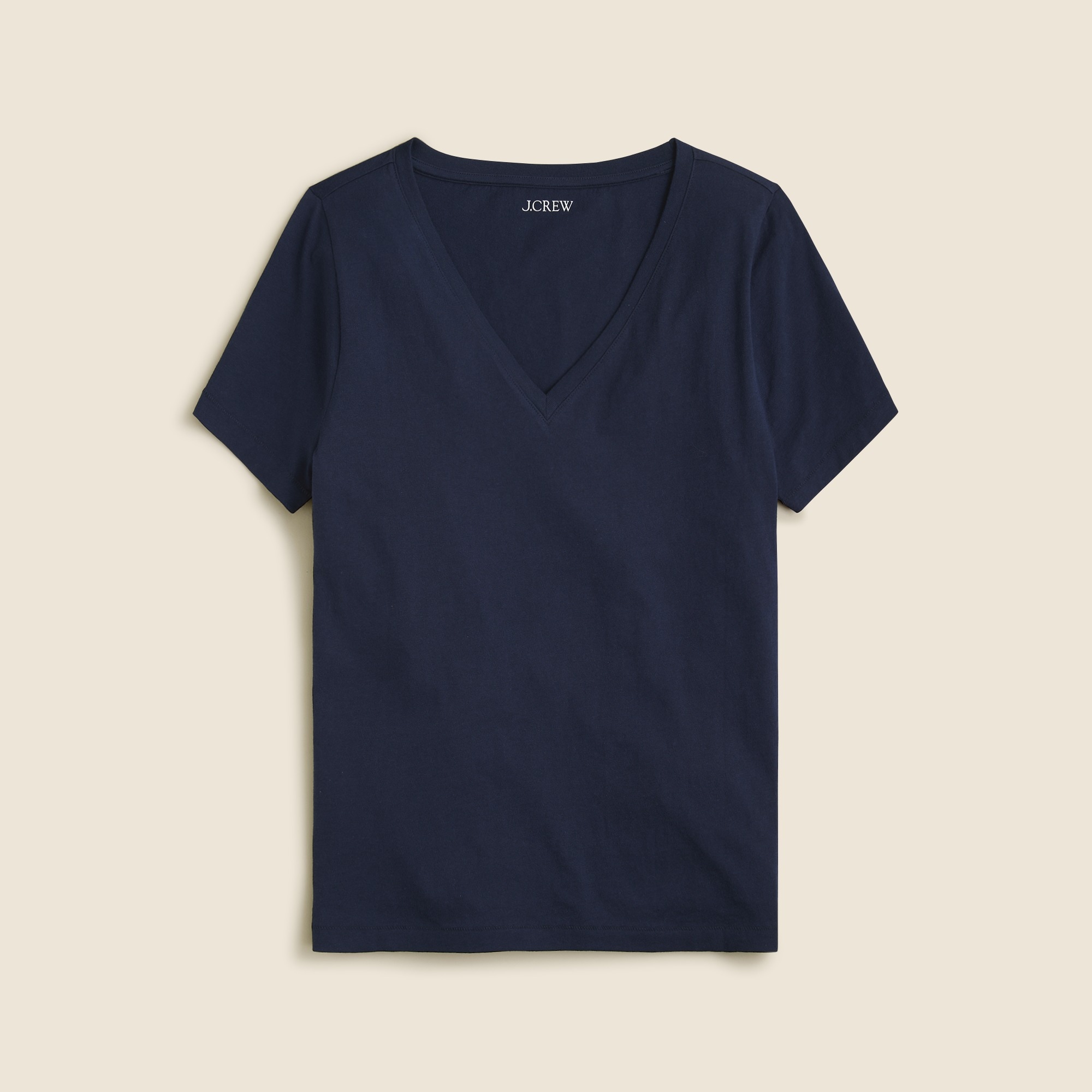 Vintage jersey classic-fit V-neck T-shirt