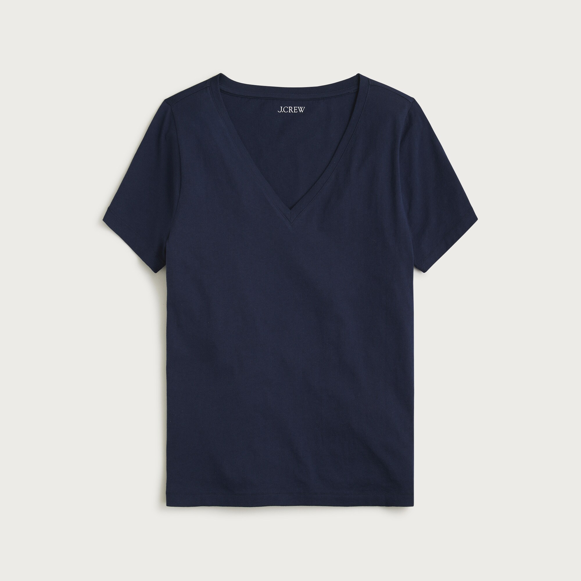 Vintage jersey classic-fit V-neck T-shirt
