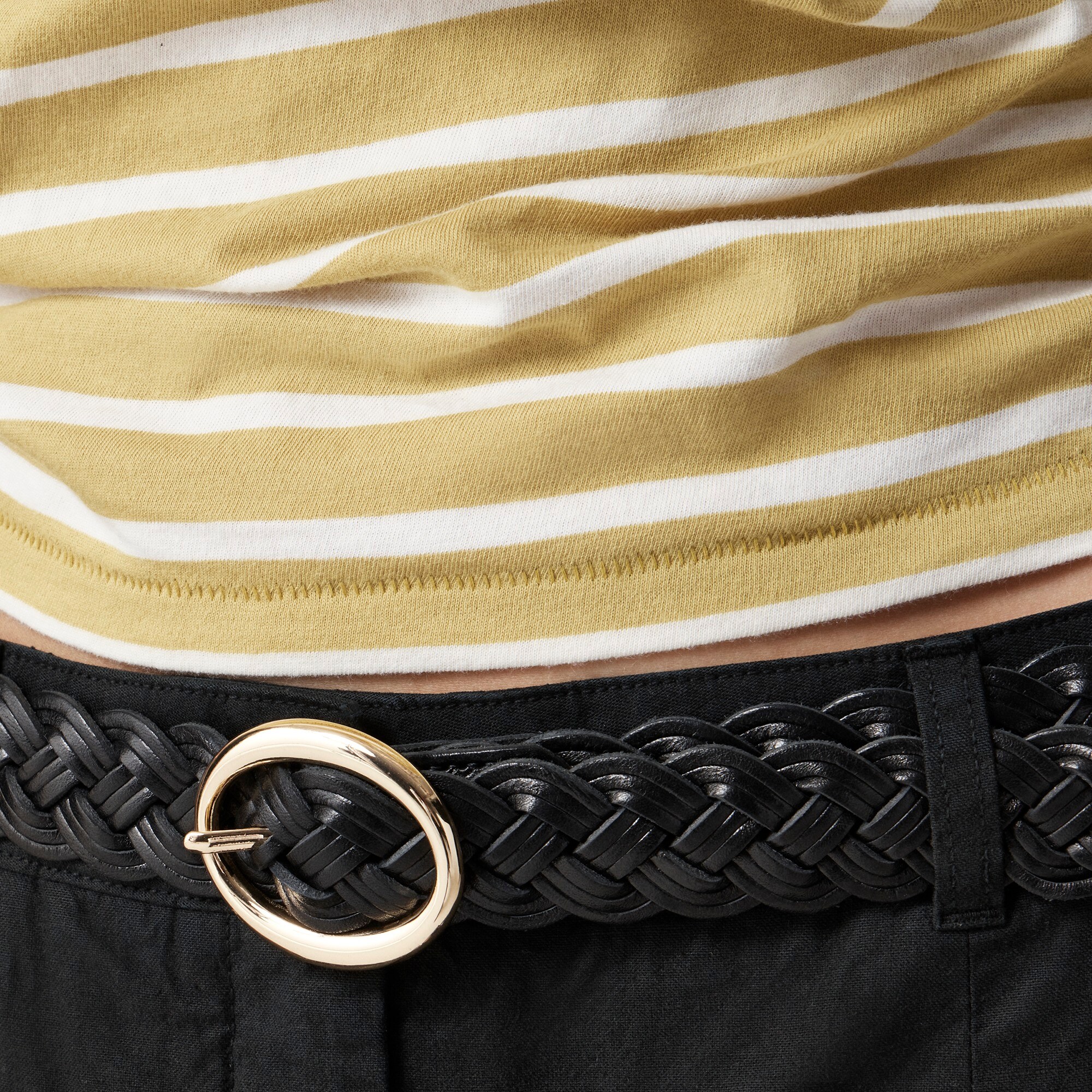 Vintage jersey classic-fit V-neck T-shirt in stripe