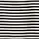 Vintage rib shrunken T-shirt with contrast trim in stripe JADE STRIPE BLACK NATUR j.crew: vintage rib shrunken t-shirt with contrast trim in stripe for women