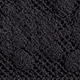 Cropped crochet tube top BLACK