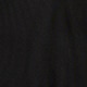 Cropped fine rib scoopneck tank top BLACK