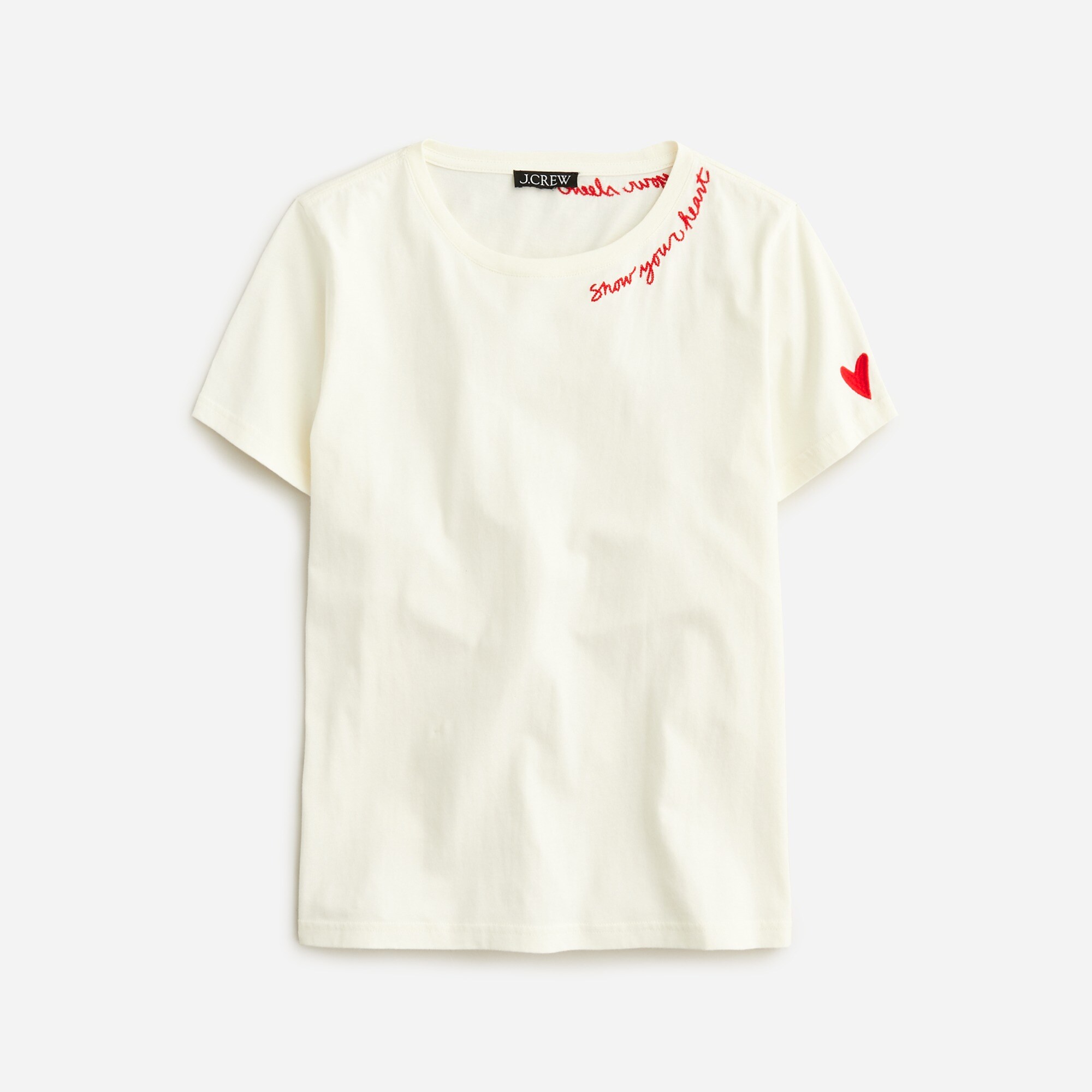 Heart graphic relaxed T-shirt
