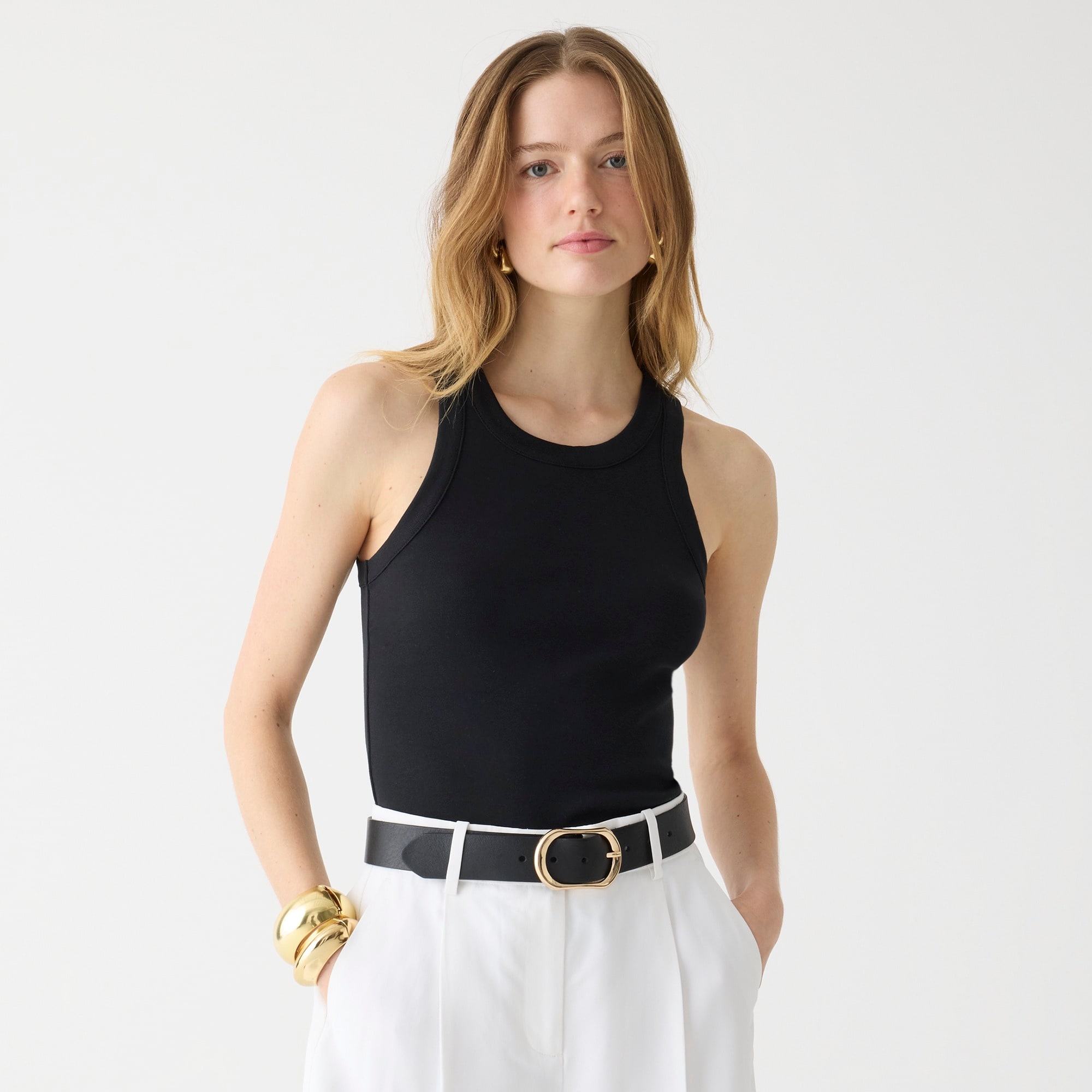 j.crew: perfect-fit high-neck tank for women