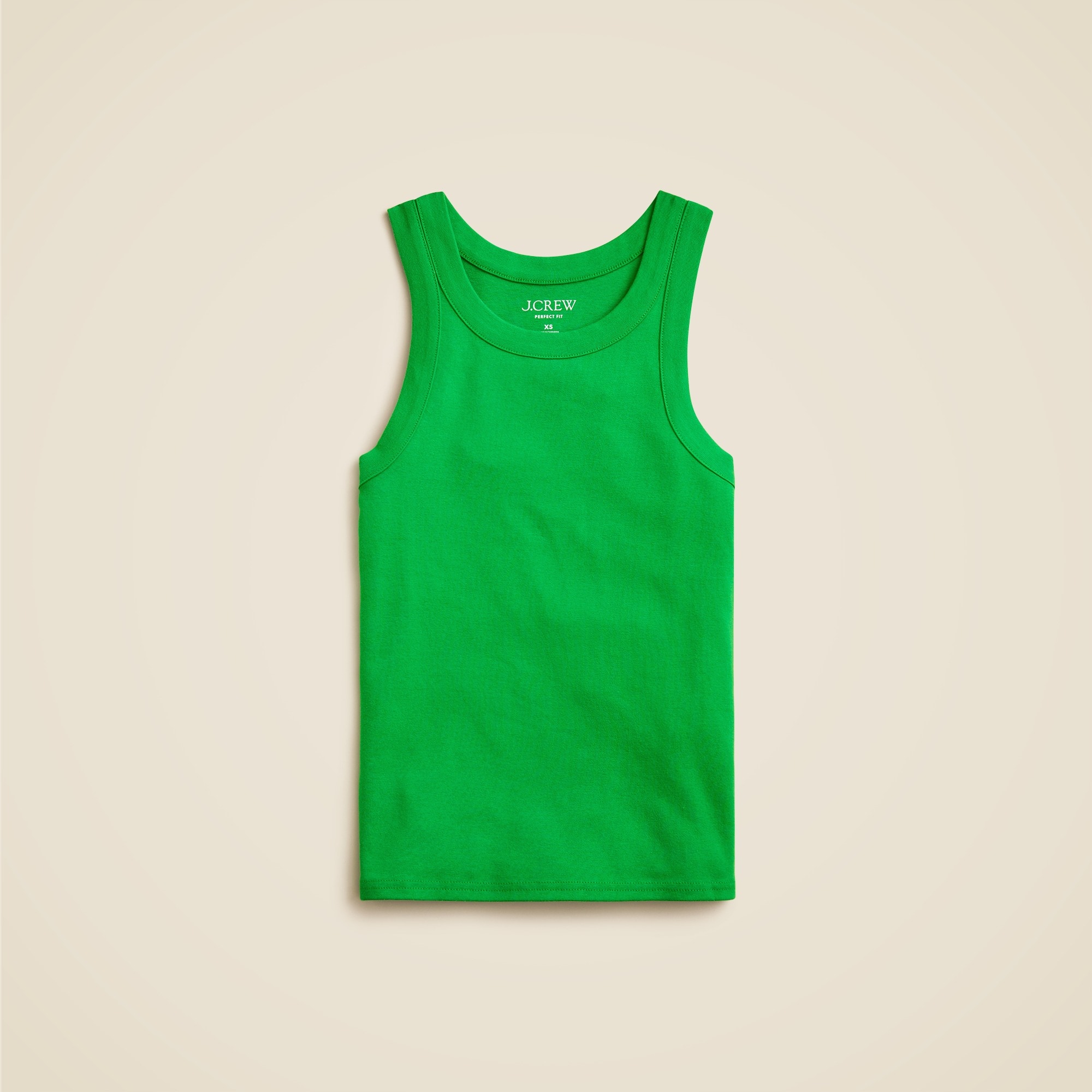  Perfect-fit high-neck tank top