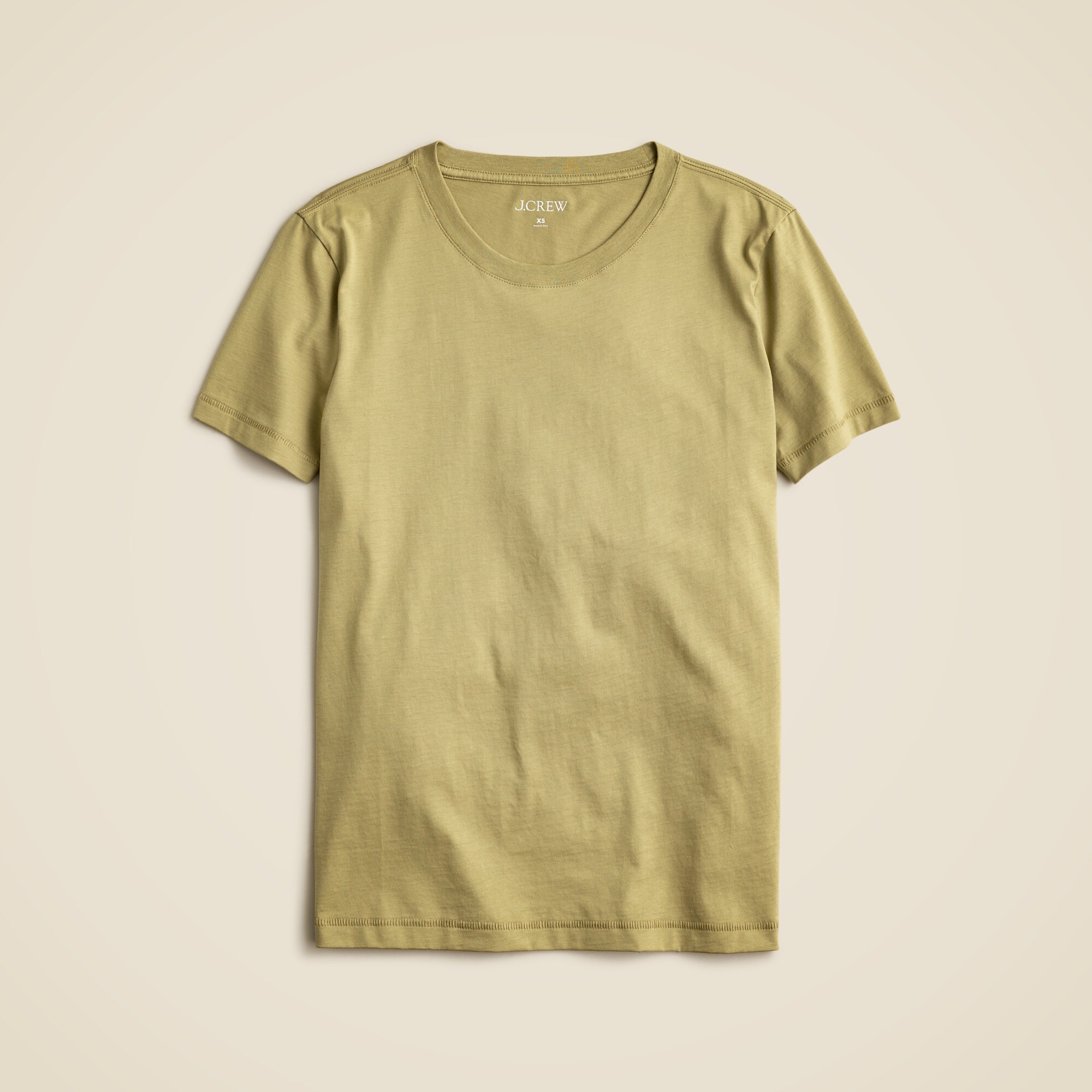 womens Pima cotton relaxed T-shirt