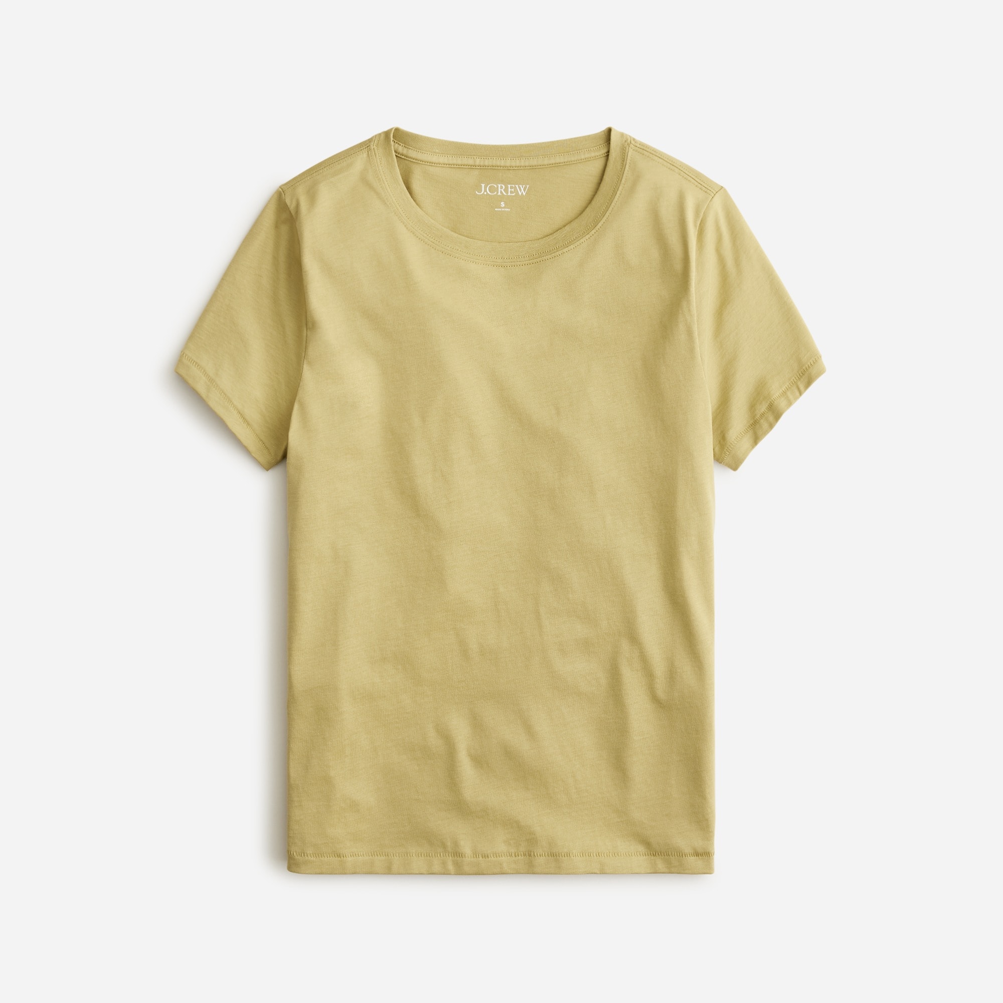 womens Pima cotton slim-fit T-shirt