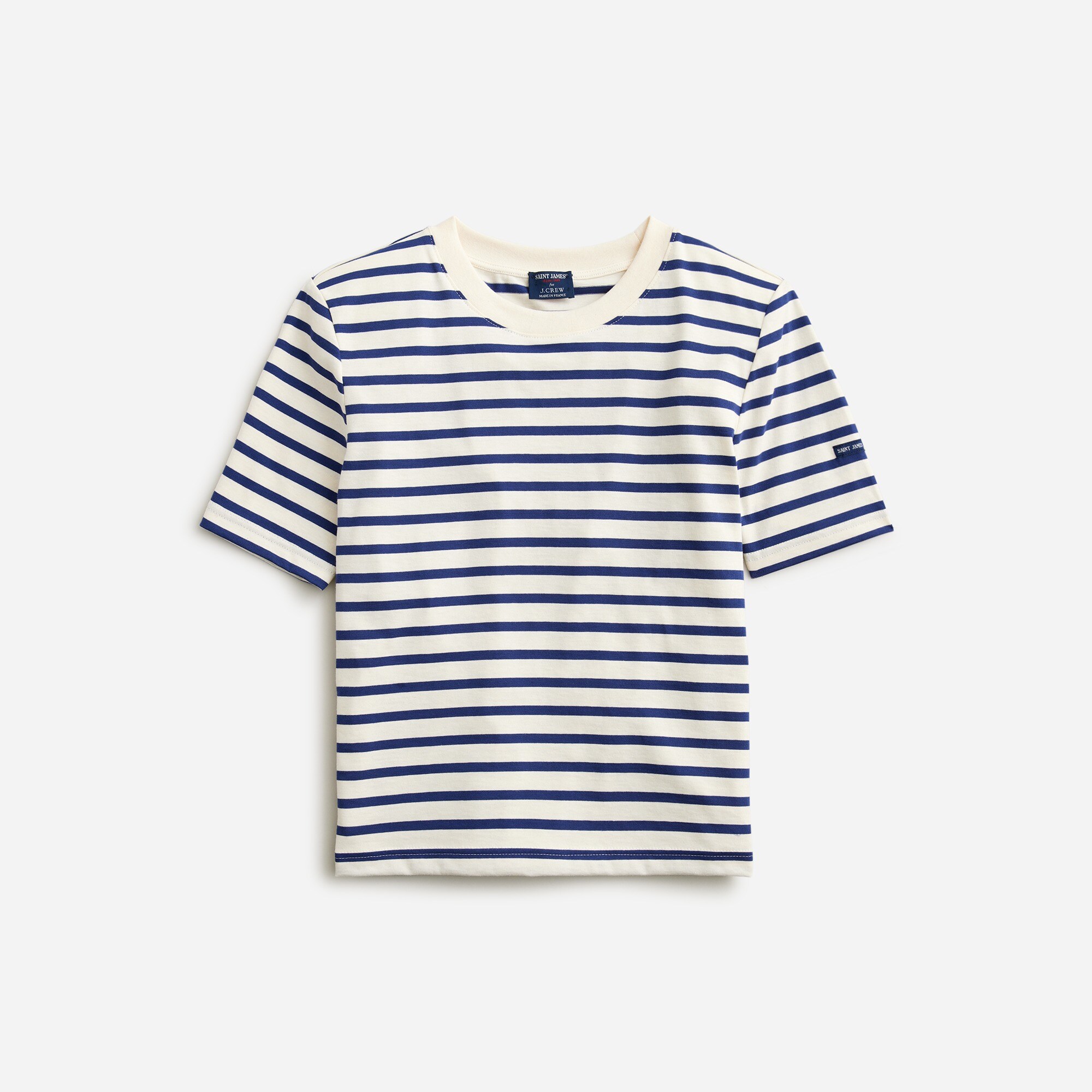 Saint James® X J.Crew Structured T-shirt For Women | J.Crew