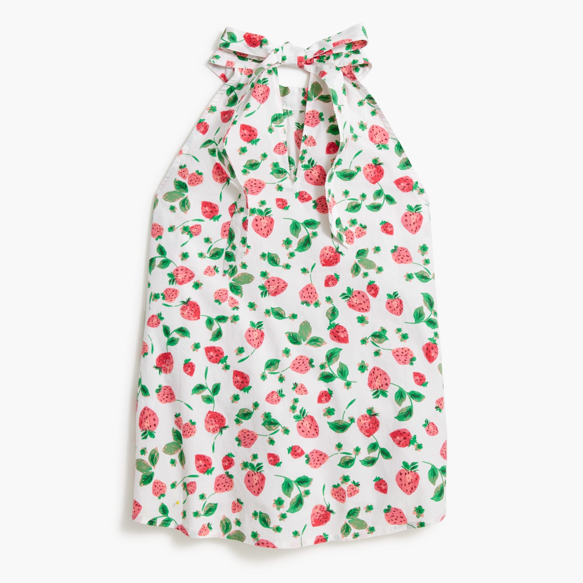 Bow-back halter top