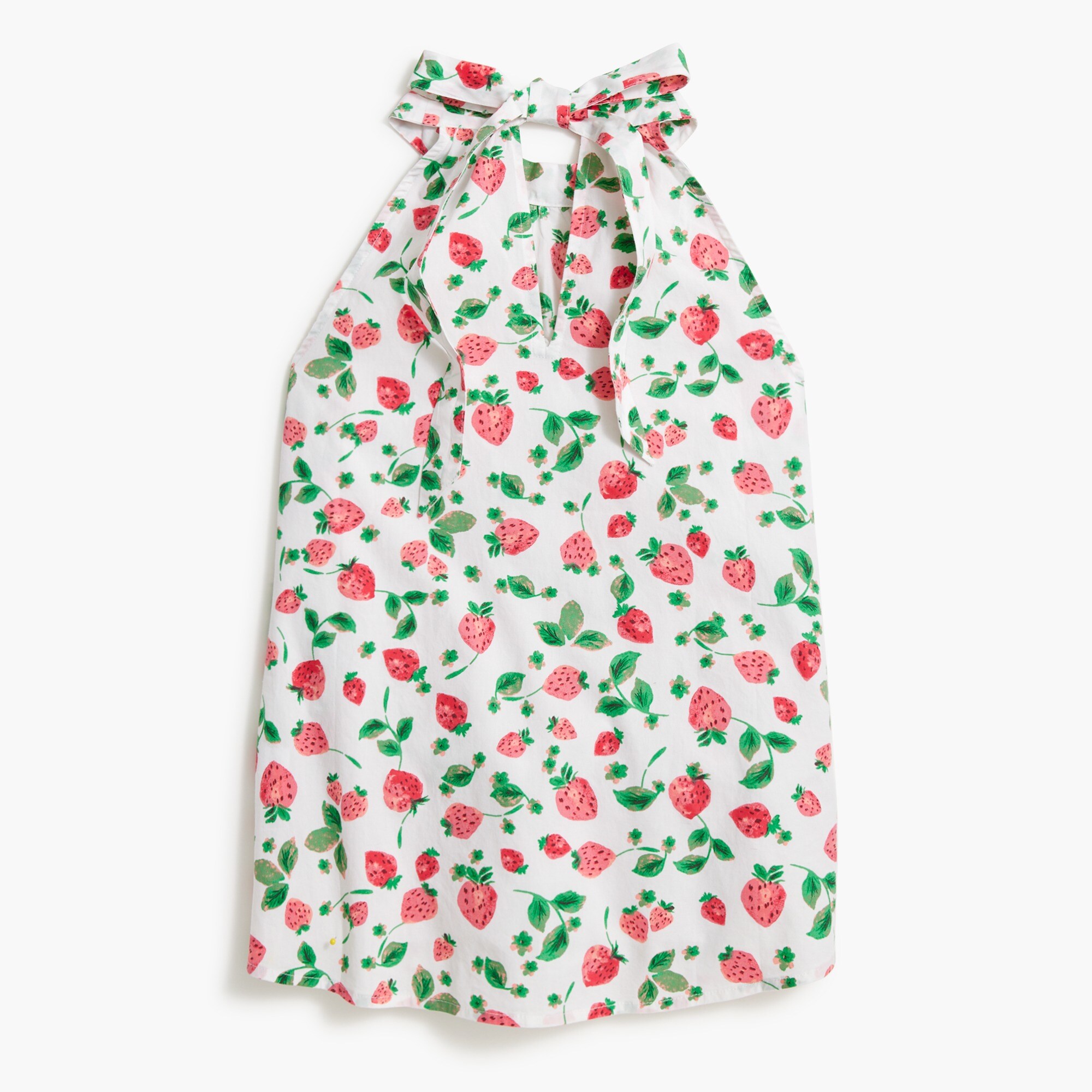 Bow-back halter top