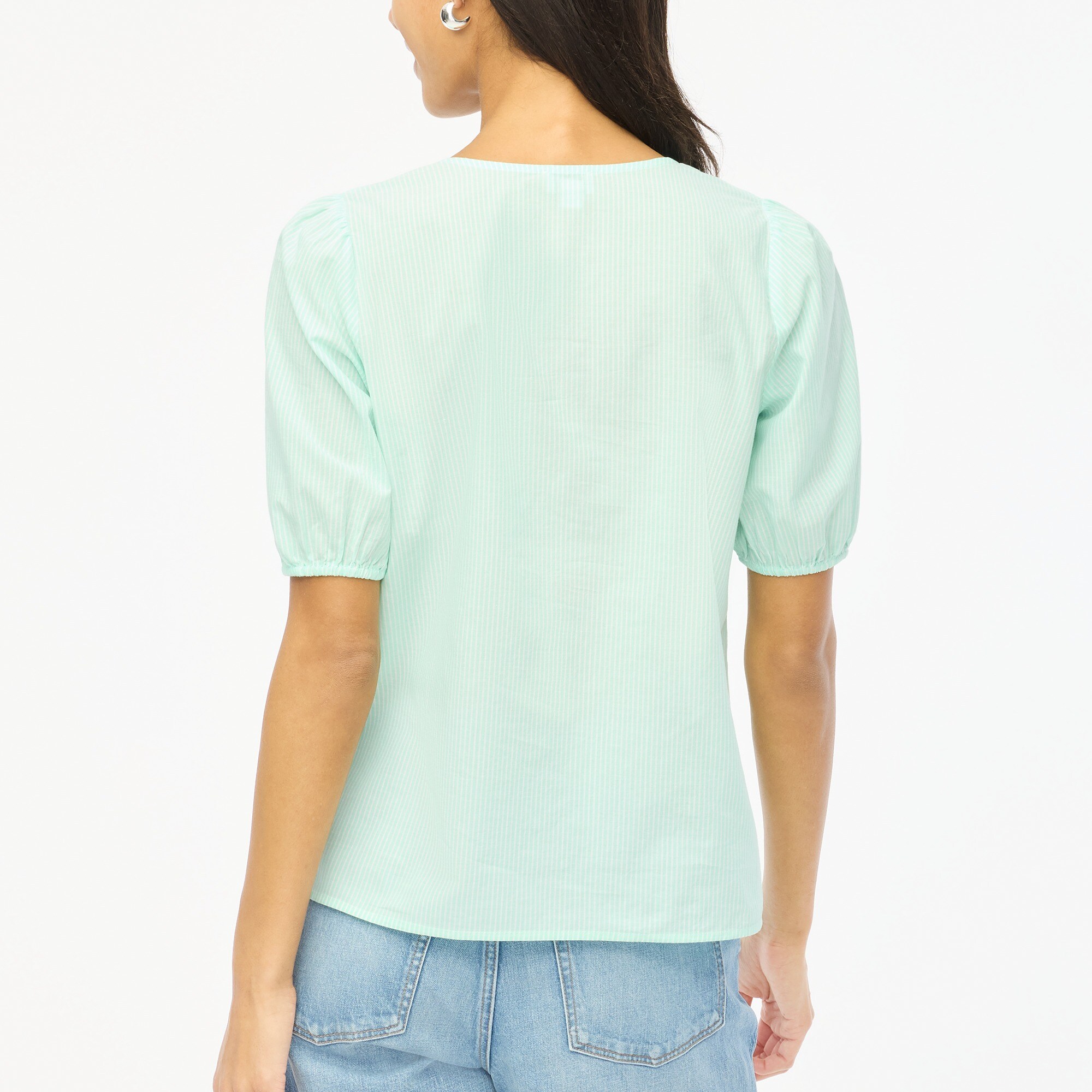 Cotton V-neck top