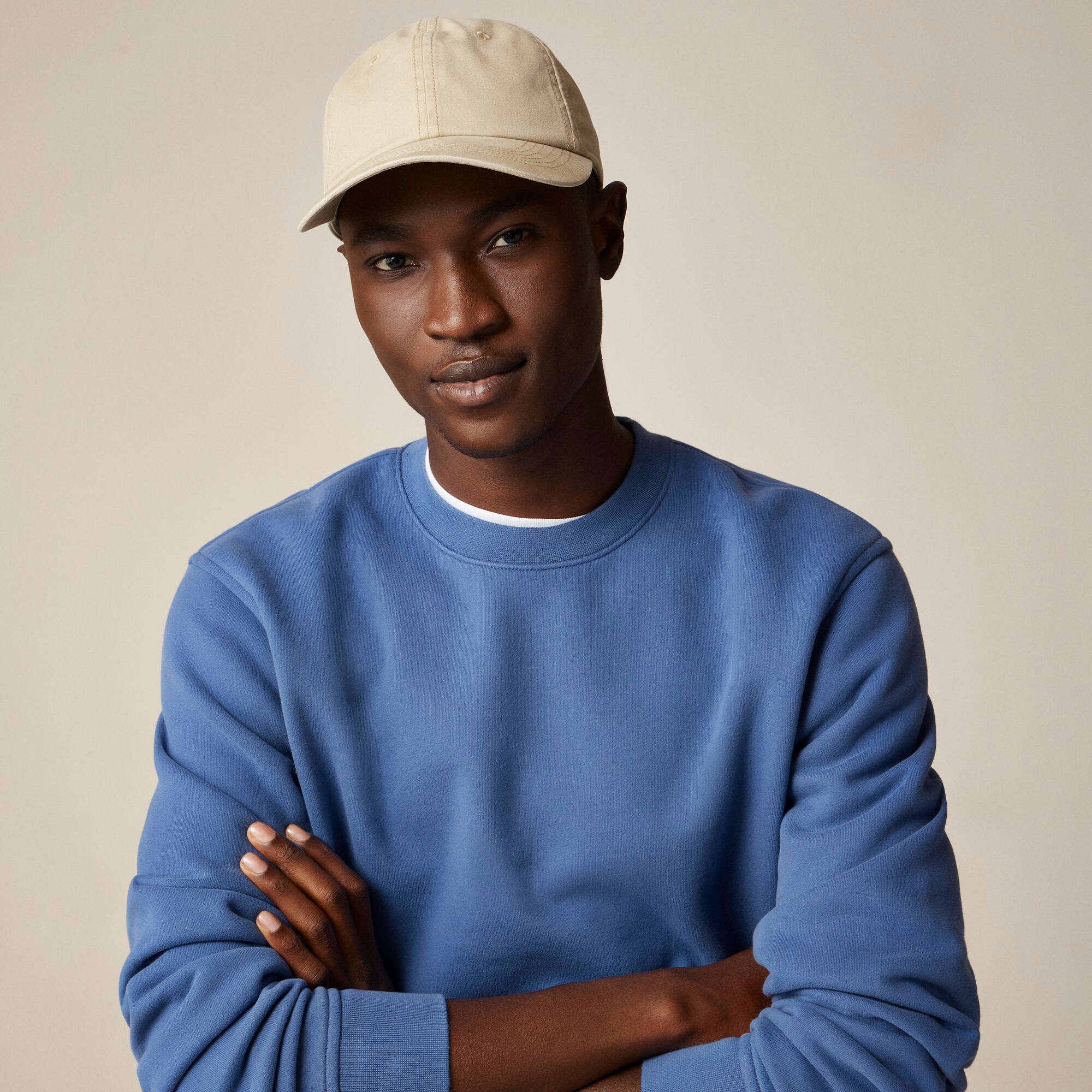 mens Washed canvas baseball cap