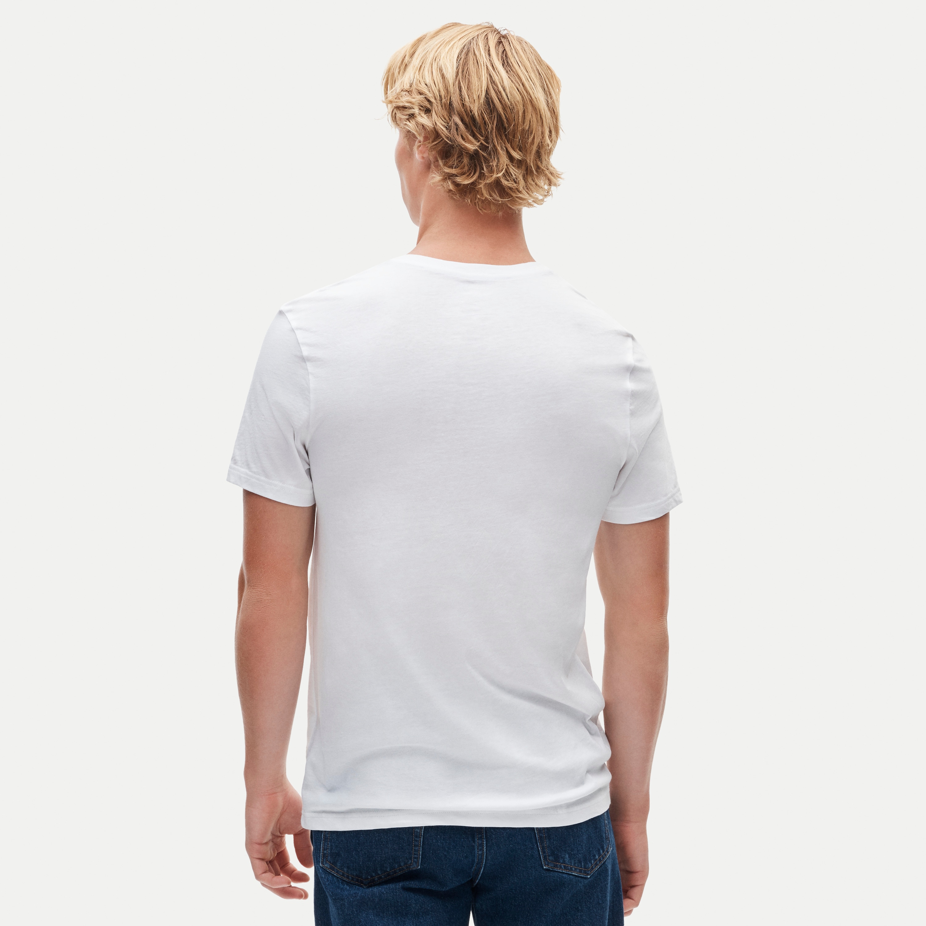 V-neck undershirts three-pack