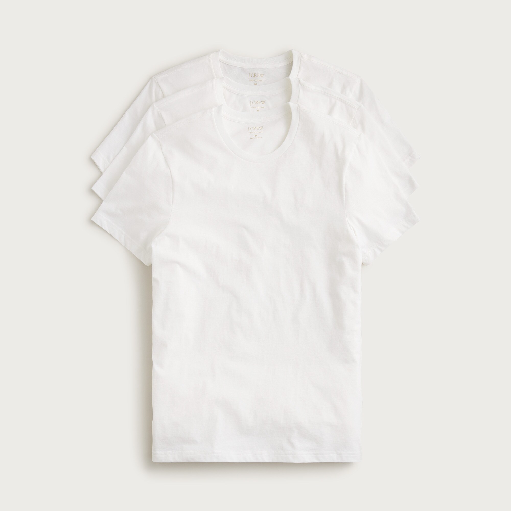 Crewneck undershirts three-pack