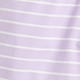 Short-sleeve pajama short set in stripe dreamy cotton blend VINTAGE LILAC