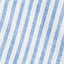 Camisole pajama short set in striped linen-cotton blend BLUE