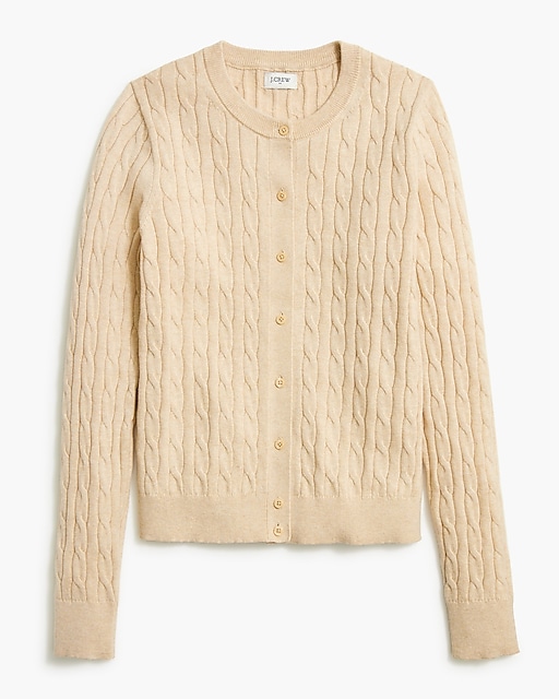  Cable cardigan