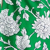 Keyhole midi dress GREEN PICNIC WHITE factory: keyhole midi dress for women