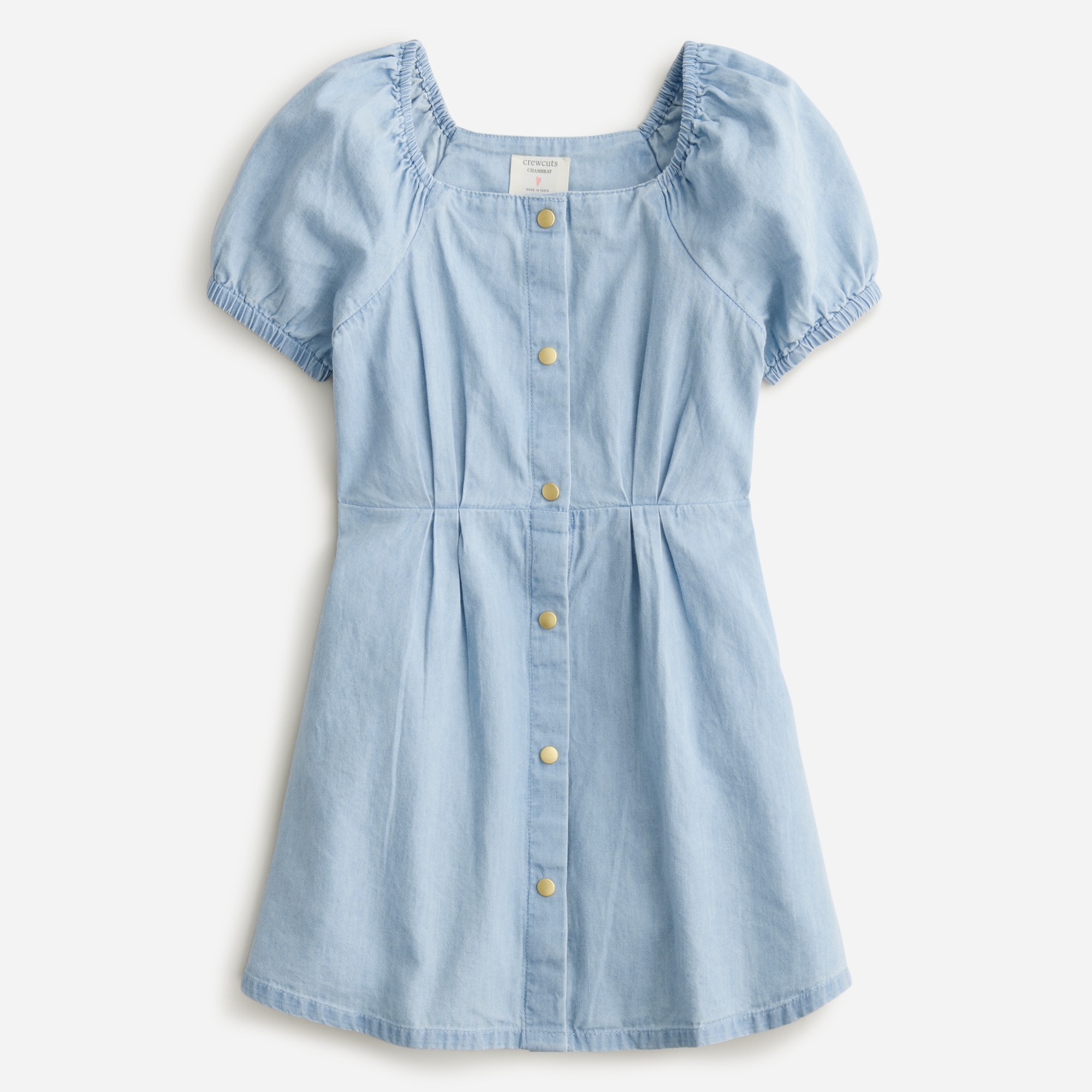 Girls chambray dress deals