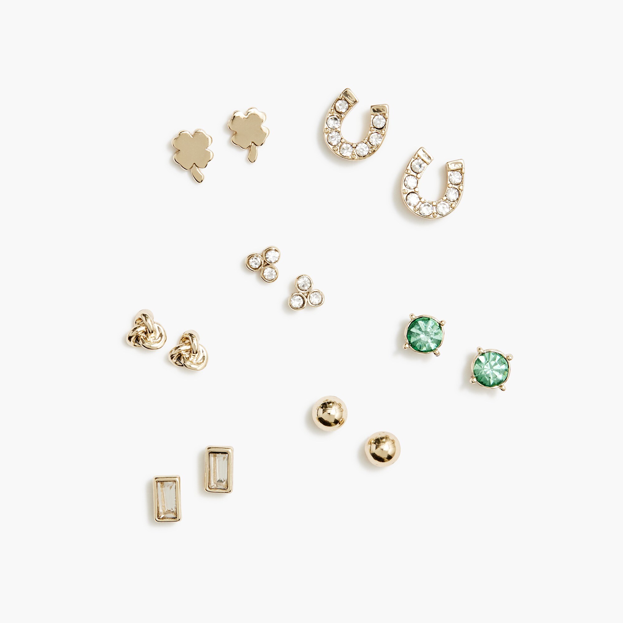 st. patrick's day earrings pack for women
