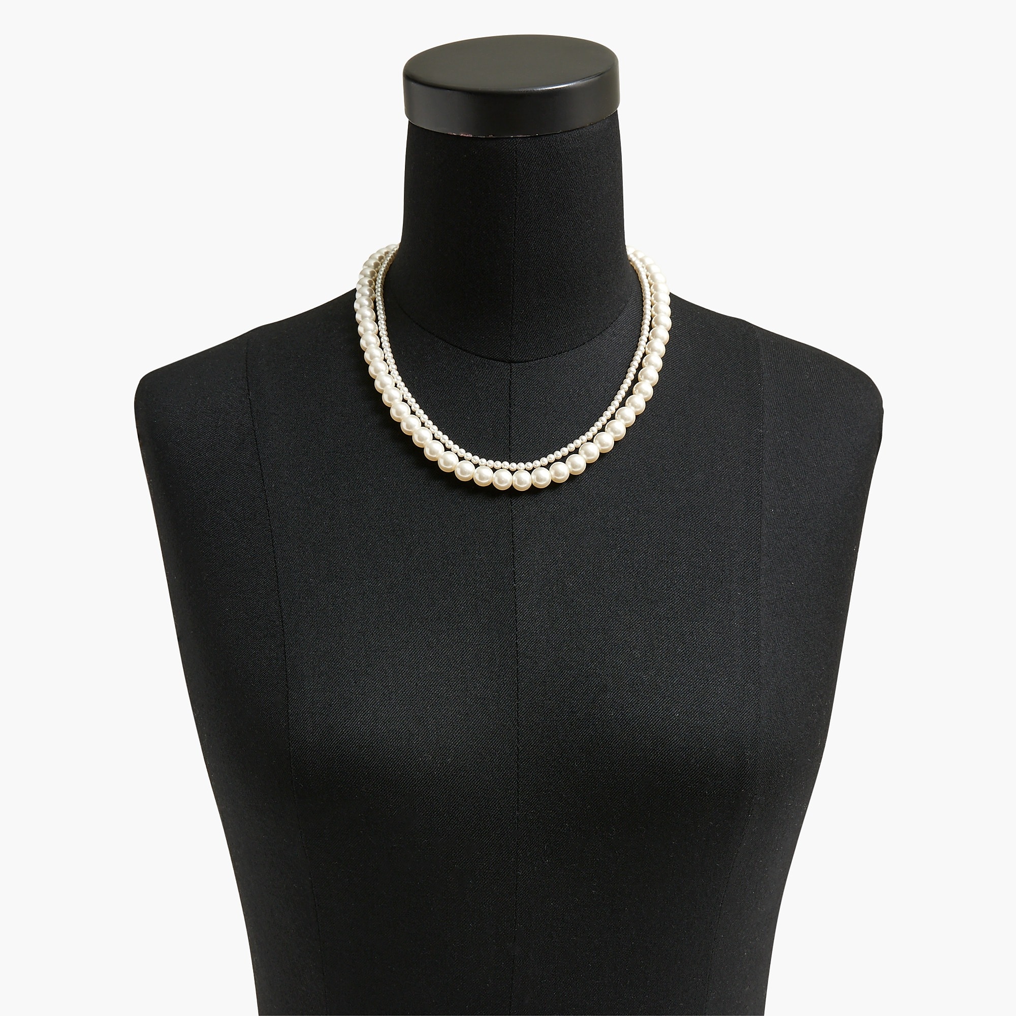 Double Pearl Necklace | $22
