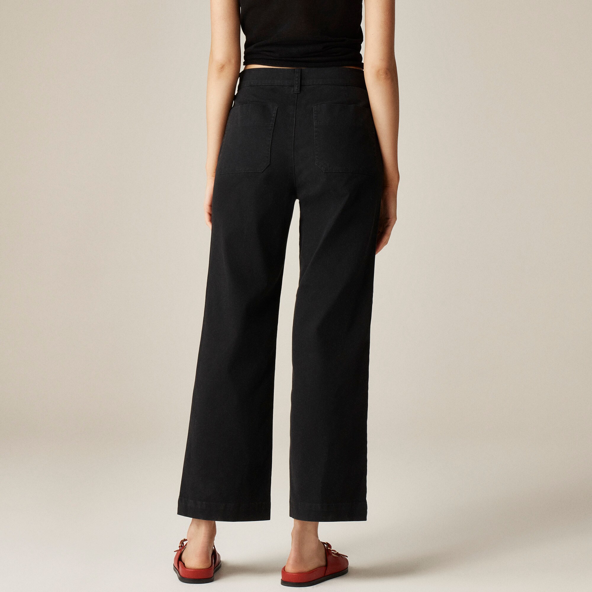 Sailor slim wide-leg chino pant
