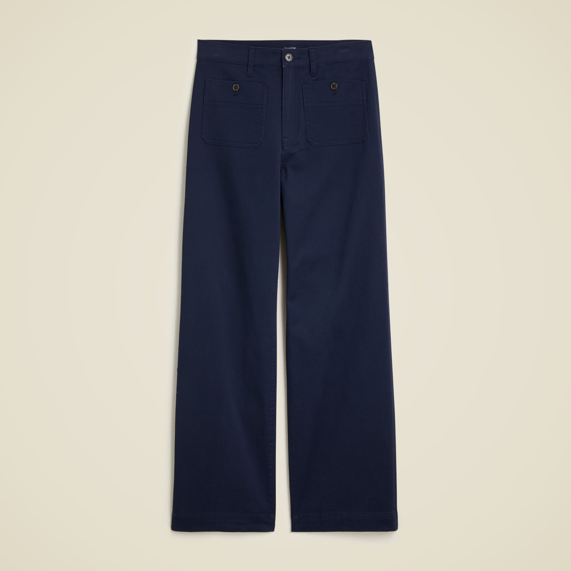 womens Sailor slim wide-leg chino pant