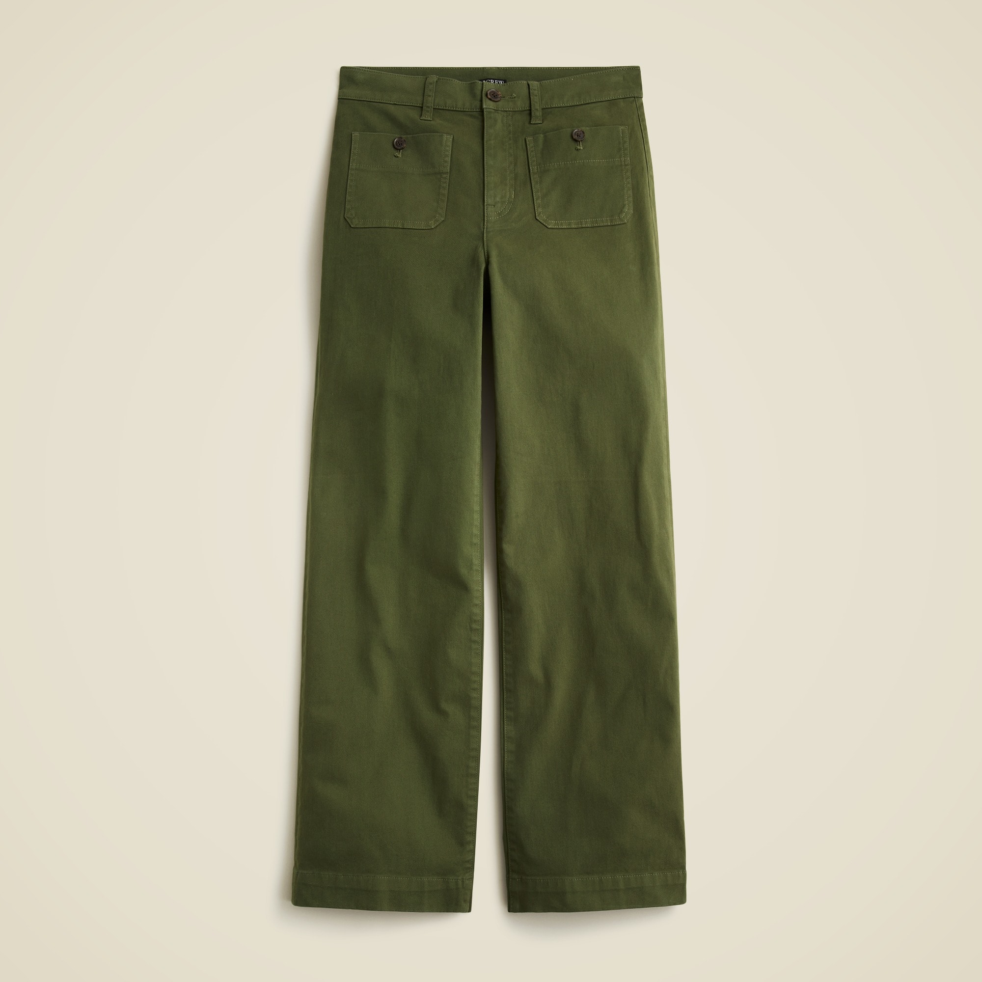 Sailor slim wide-leg chino pant