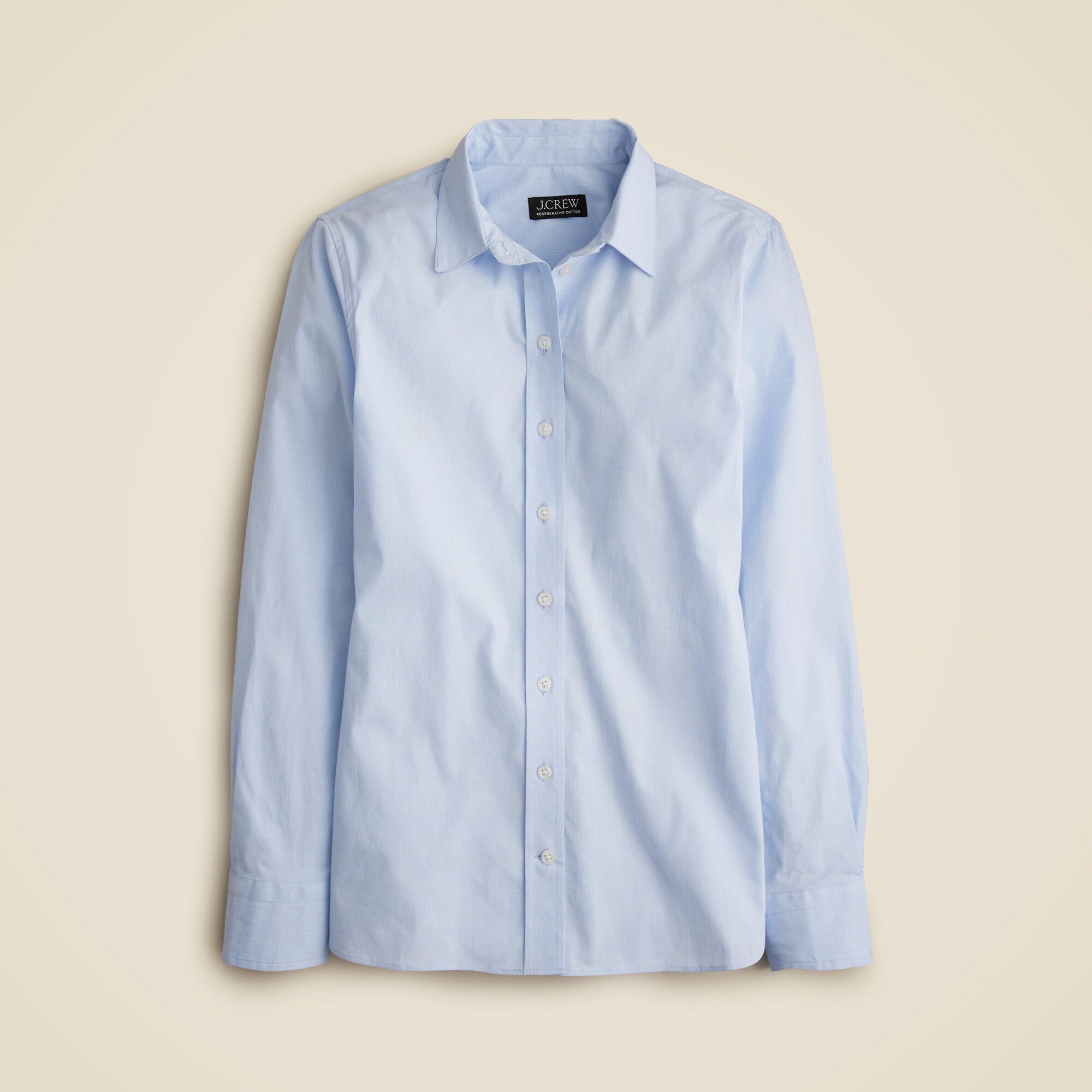 Wren slim shirt in stretch cotton poplin
