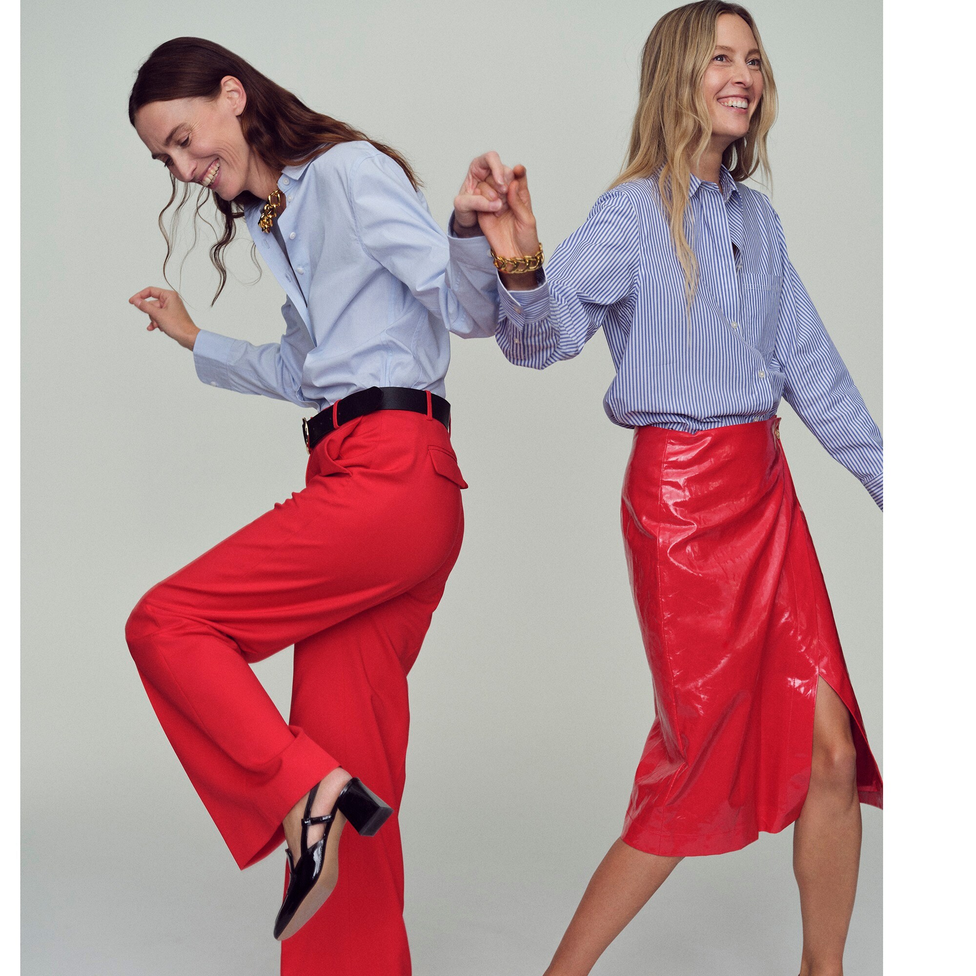 Wren slim shirt in stretch cotton poplin