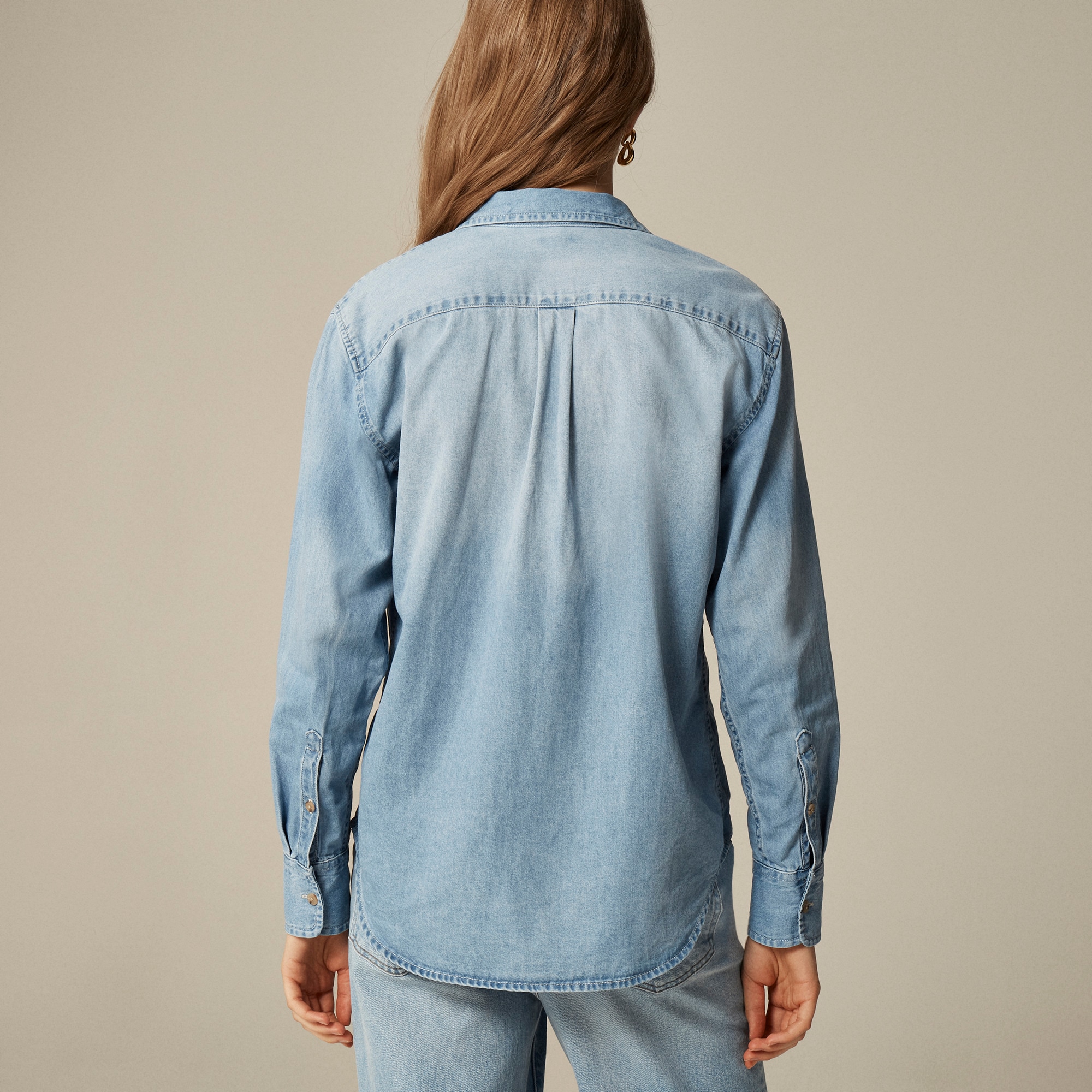 Garçon classic chambray shirt in Storm wash