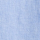 Ruffle-trim button-up shirt in linen FRENCH BLUE