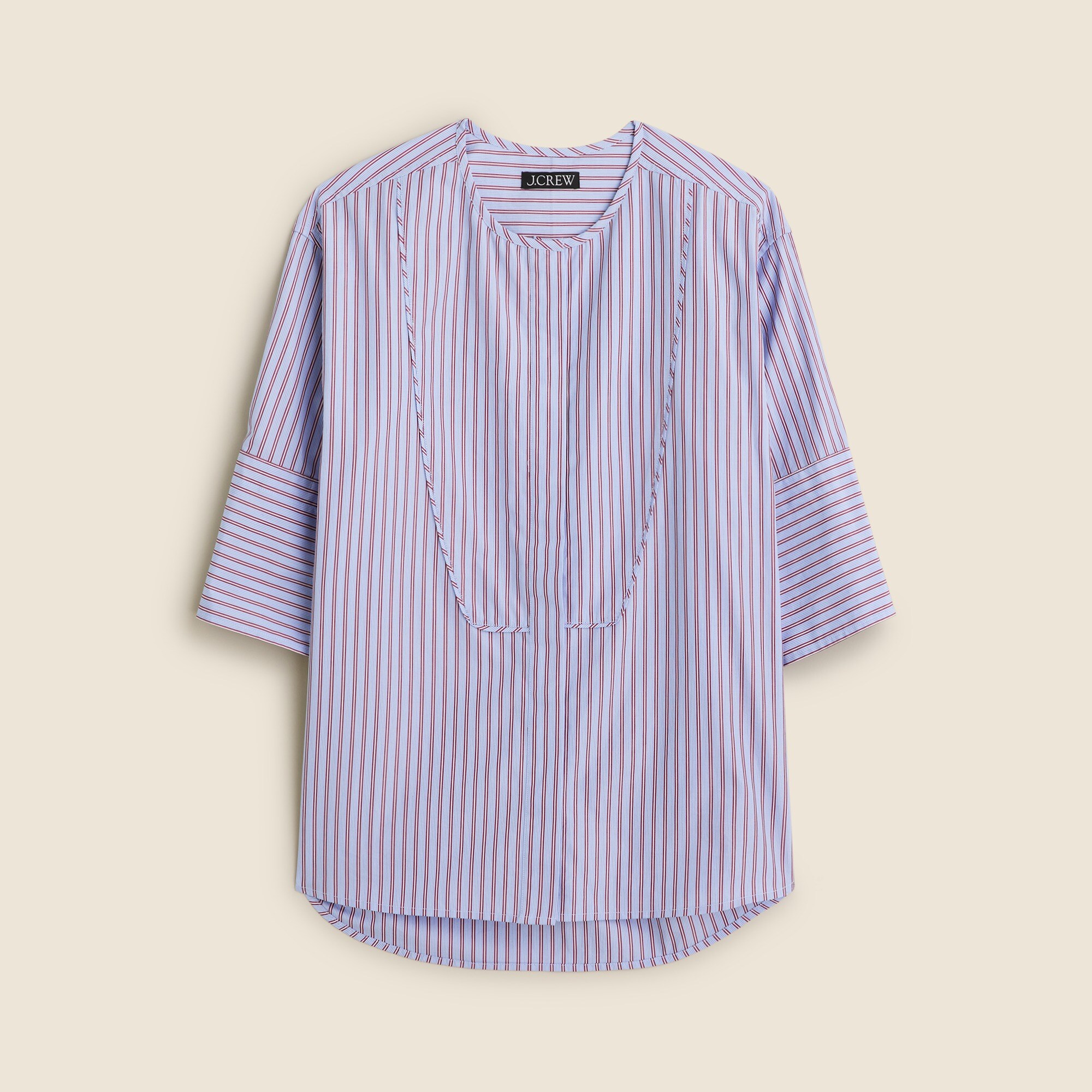 Thomas Mason® For J.Crew Bib Button-up Shirt For Women | J.Crew
