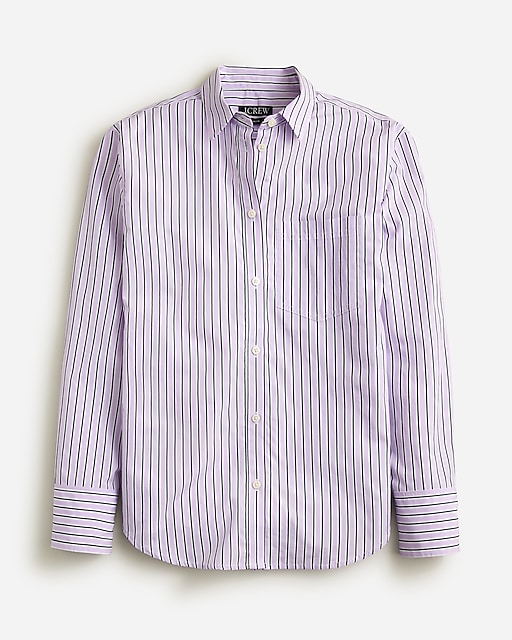  Gar&ccedil;on classic shirt in striped cotton poplin