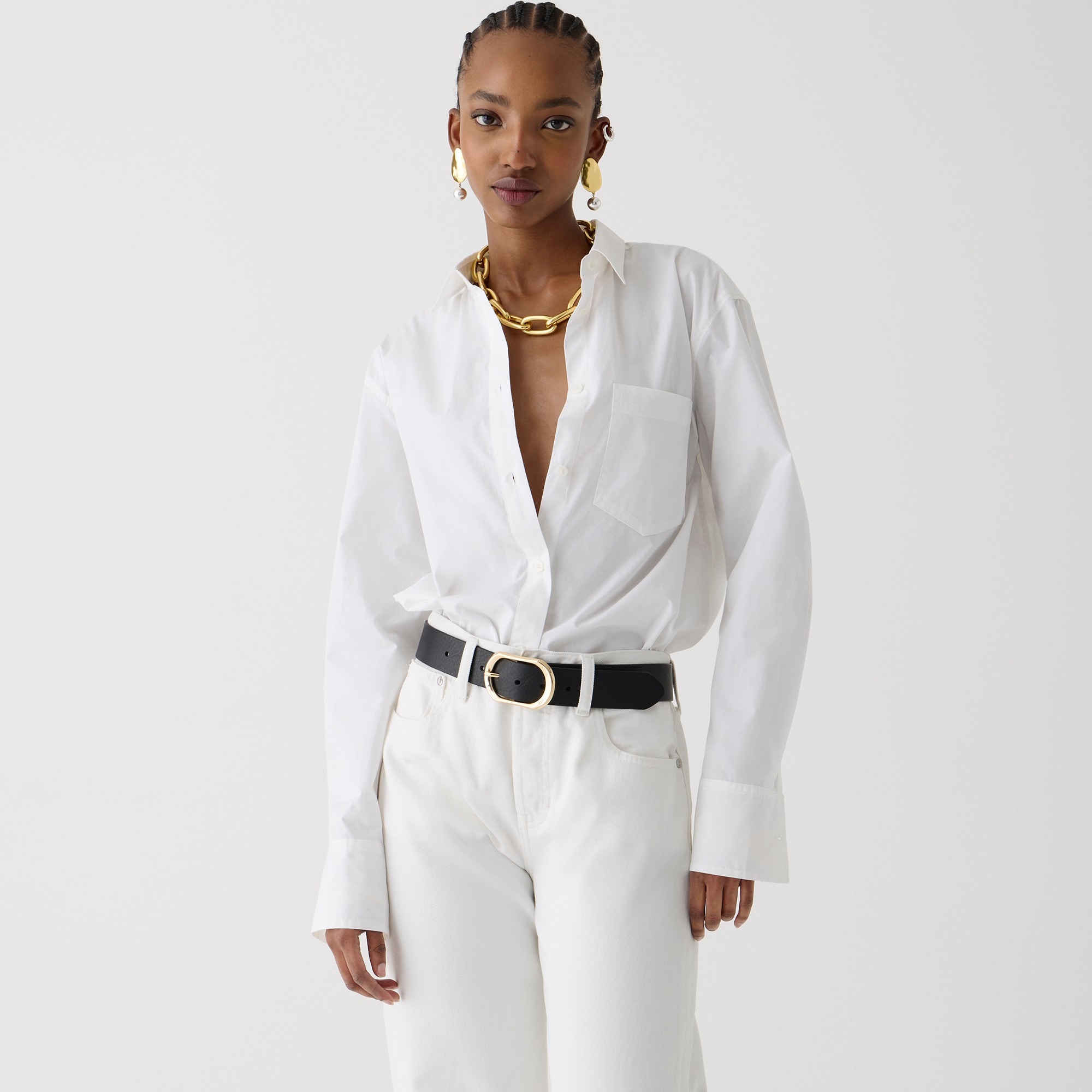 Garçon classic shirt in cotton poplin