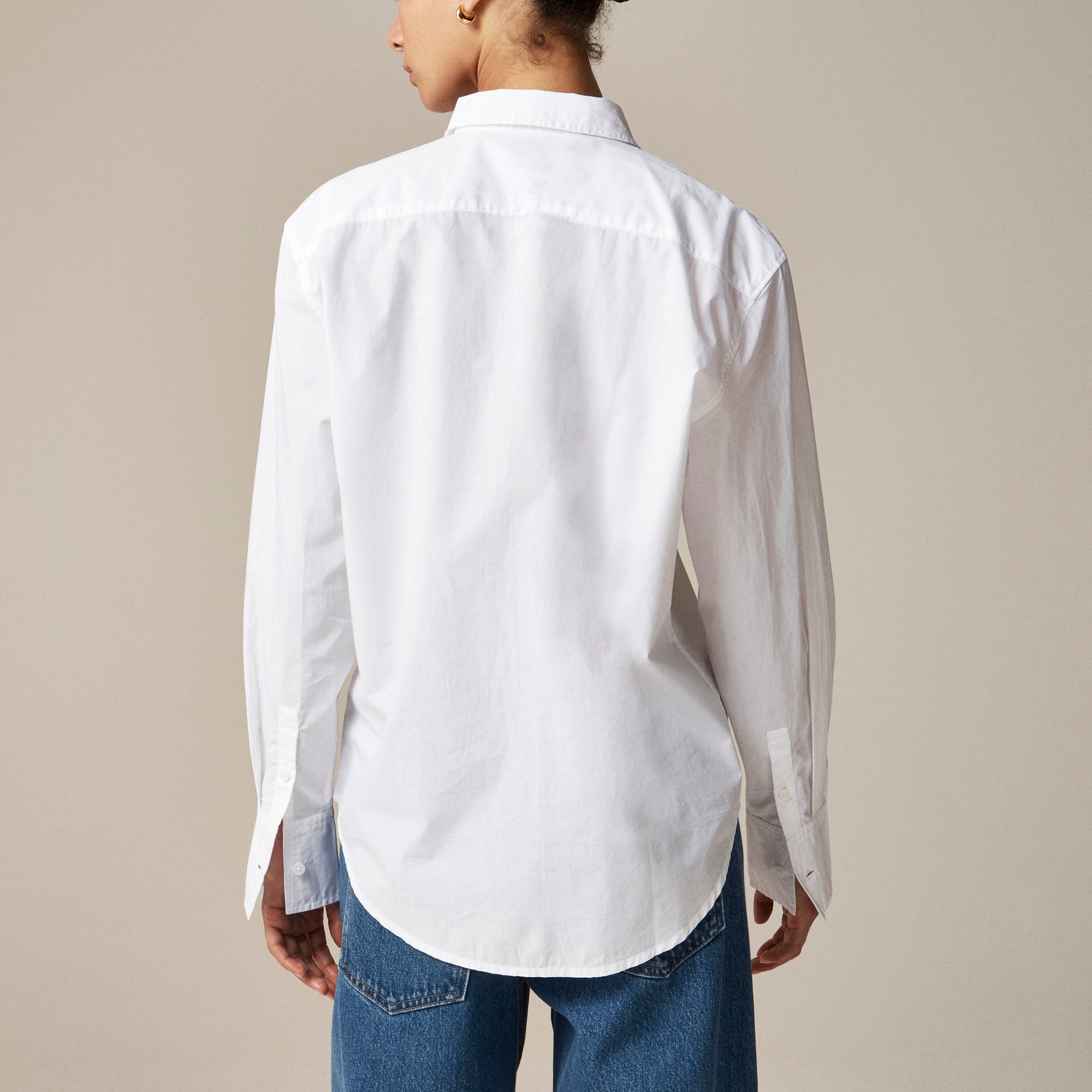 Ujoh French Gathered Shirt 2 White x Blue Near Mint | eBay