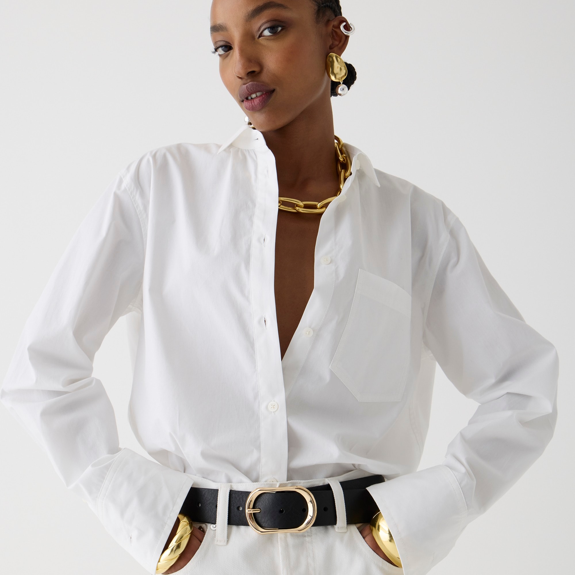 Garçon classic shirt in cotton poplin