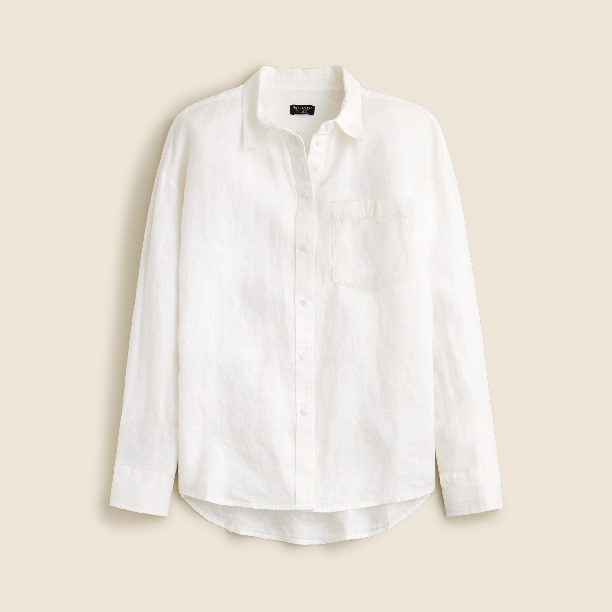 Étienne oversized shirt in Baird McNutt Irish linen
