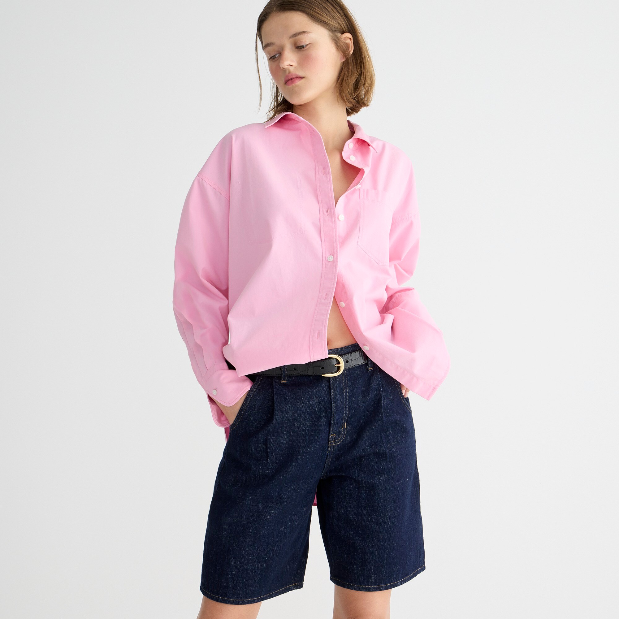 Étienne oversized shirt in lightweight oxford