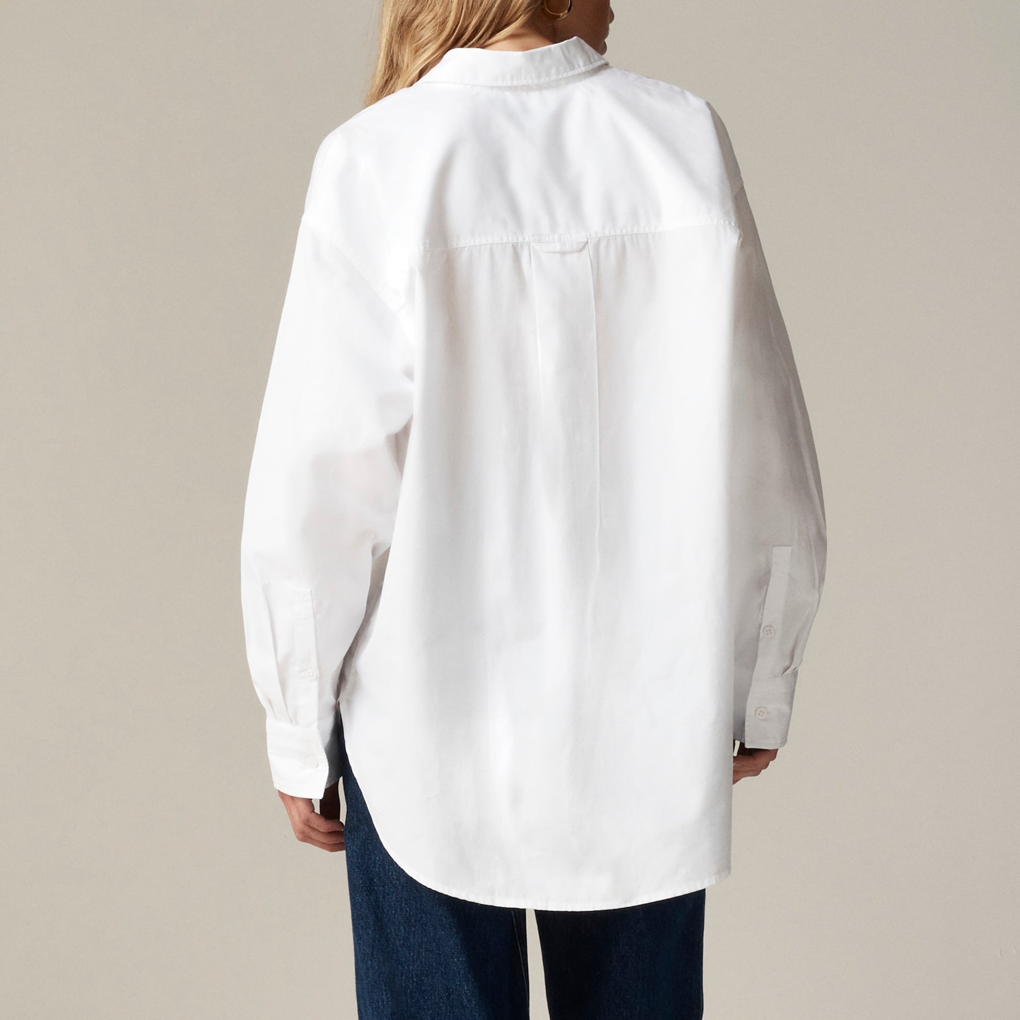 Étienne oversized shirt in lightweight oxford