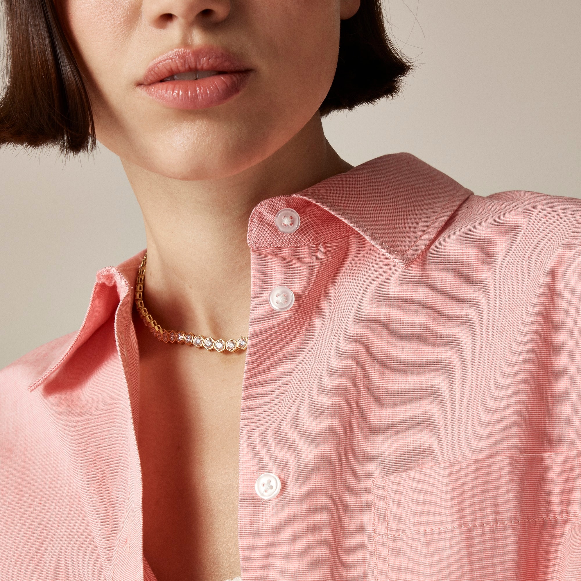Étienne oversized shirt in lightweight oxford