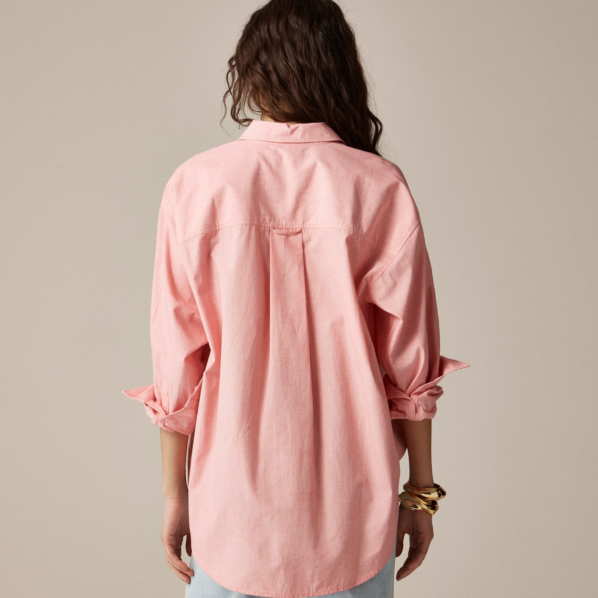 Étienne oversized shirt in lightweight oxford
